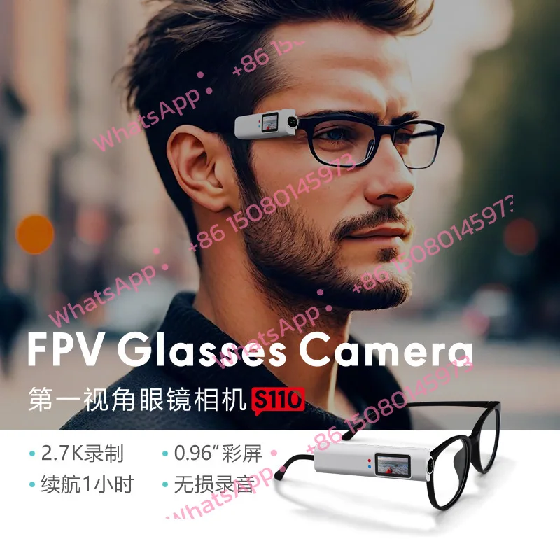 2.7K First-person View Camera DV with WIFI and Screen, Cycling, Travel, Outdoor Sports Camera and Recorder