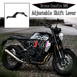 FOR Brixton Crossfire 500X Modified Front and Rear Pedal Shift Lever Adjustable Shift Lever Brixton Crossfire 500X Shift Lever