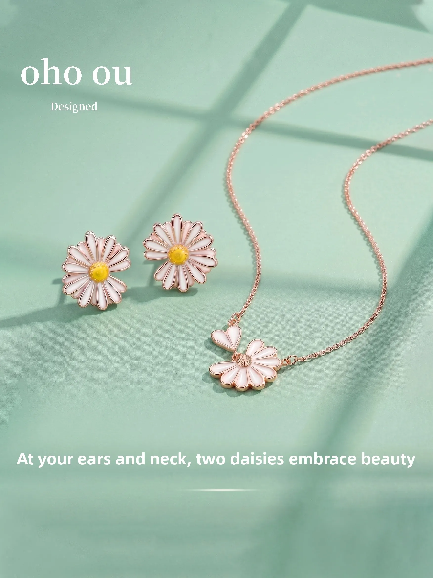 oho-ou-little-daisy-series-jewelry-gift-box-set-necklace-earrings-wife-girlfriend-daily-use-alloy-pattern