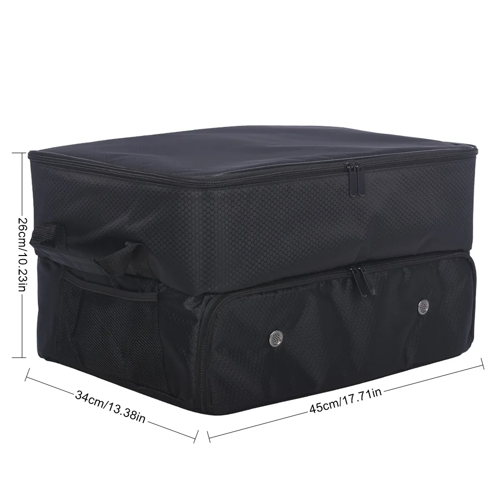 Golf Trunk Organizer Wasserdichte Auto Golf Schuhe Tasche Mit Große Golf Lagerung Box Für Schuhe Bälle Tees Kleidung Handschuhe Zubehör ﻿ – Detail 2