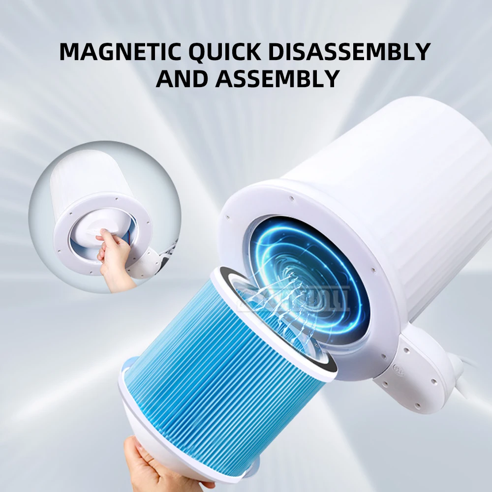 Home Cleaning Tool Illuminated Desktop Vacuum Cleaner Ceiling - with Lighting