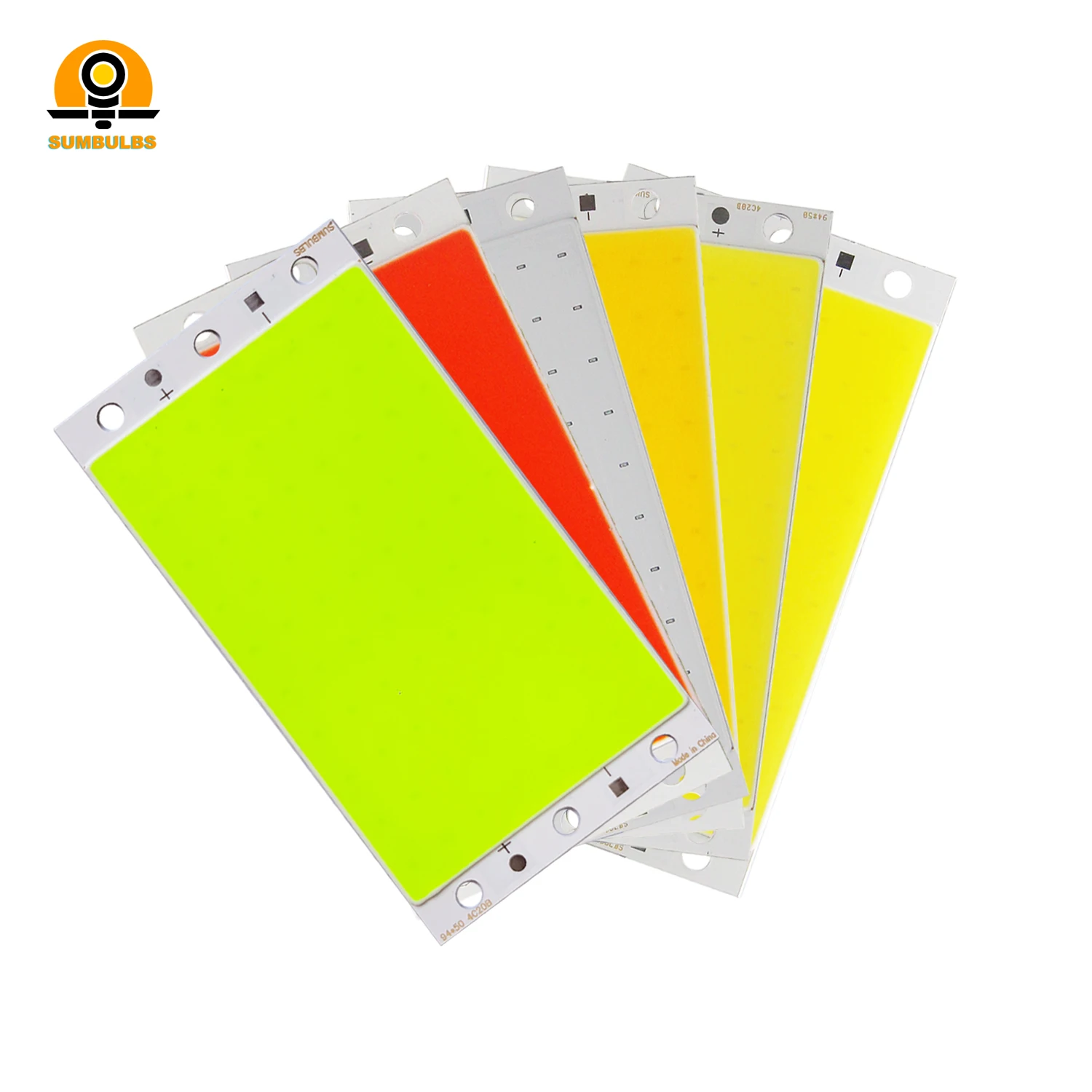 DC 12V 16W COB LED Panel Light Strip Lamp Module 1600LM Ultral Bright 5 Colors Available Chip On Board Matrix Bulb for DIY