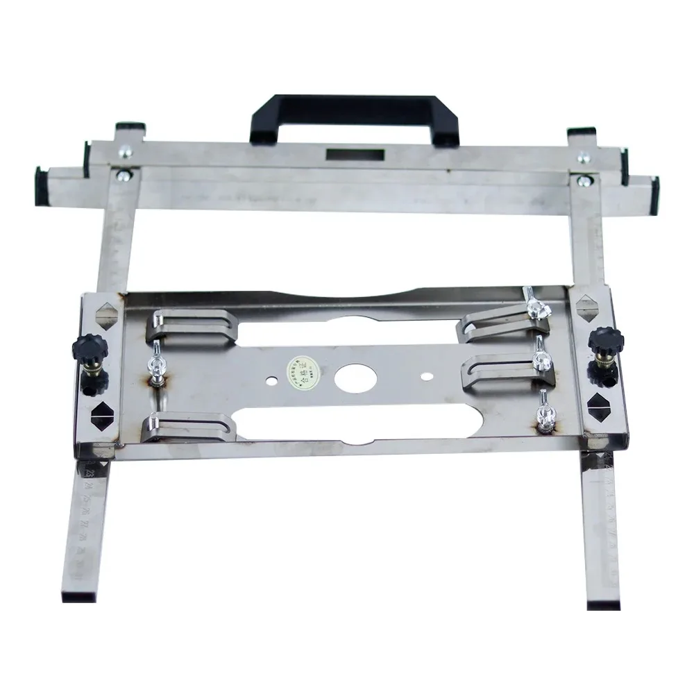 Cutting Machine Edge Guide Positioner Board Bottom Bracket Stainless Steel Multifunctional Woodworking Table Saw