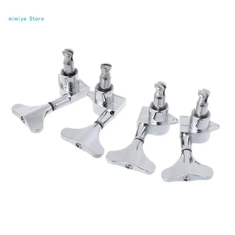 pipi 4 String Bass Guitar Sealed Tuners Tuning Pegs Machine Heads 2R