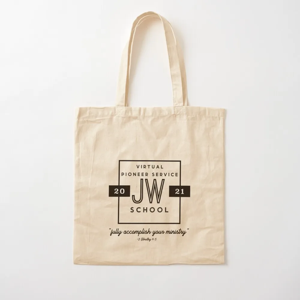 JW 2021 Pioneer School Tote Bag shopping bag logo Women's shopper bag shopper bags Customizable tote