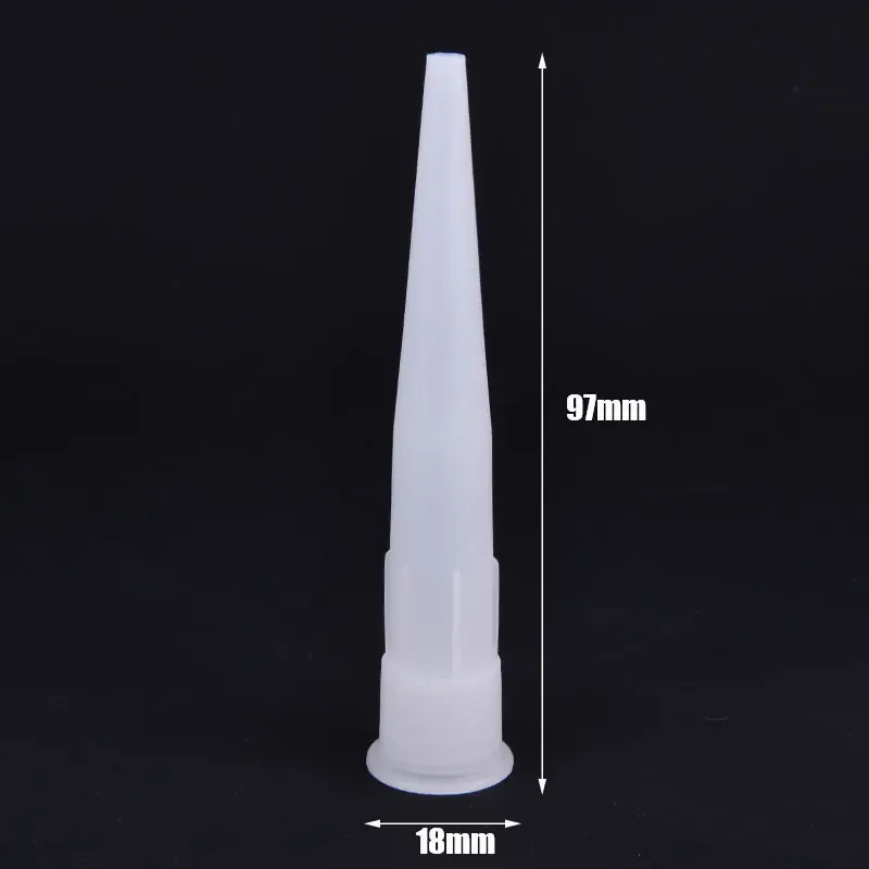 Glass Nozzles Plastic Glass Glue Caulking Gun Nozzles Sealant Silicone Caulking Tips Mouth Caps Home Construction Tools