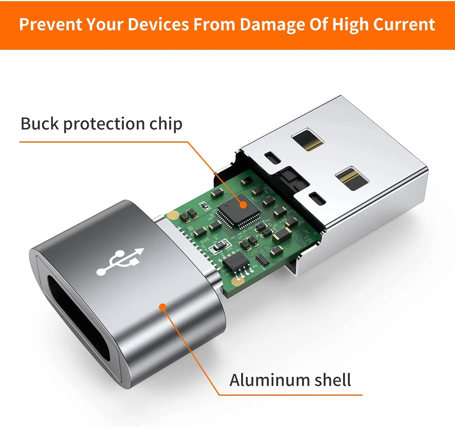 아이폰 12 13 프로 최대 USB OTG 커넥터 유형-C 어댑터 유형 C USB-C 변환기 노트북 케이블 데이터 충전기에 대 한 2PCS 충전기 어댑터