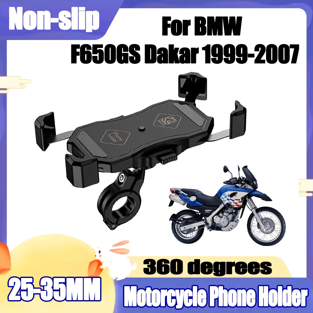 

Cellphone Handlebar Mount Support Motorcycle Phone Holder For BMW F650GS Dakar 1999 2000 2001 2002 2003 2004 2005 2006 2007