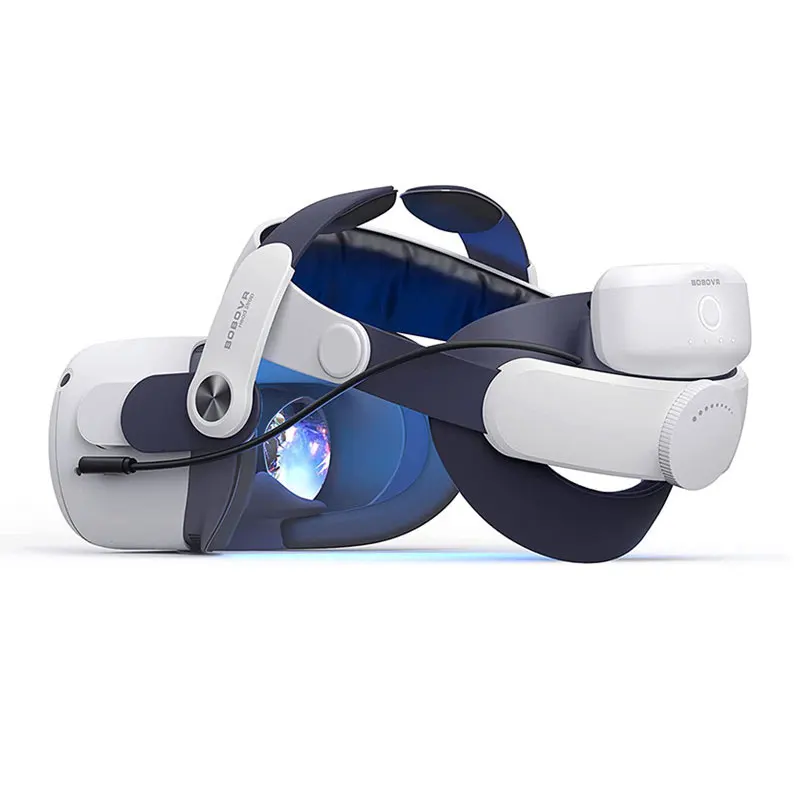 

BOBOVR M2 Plus Headband Suitable For Mete Quest2 Magnetic Comfortable Hand Strap Battery Long Battery Life Replacement Headgear