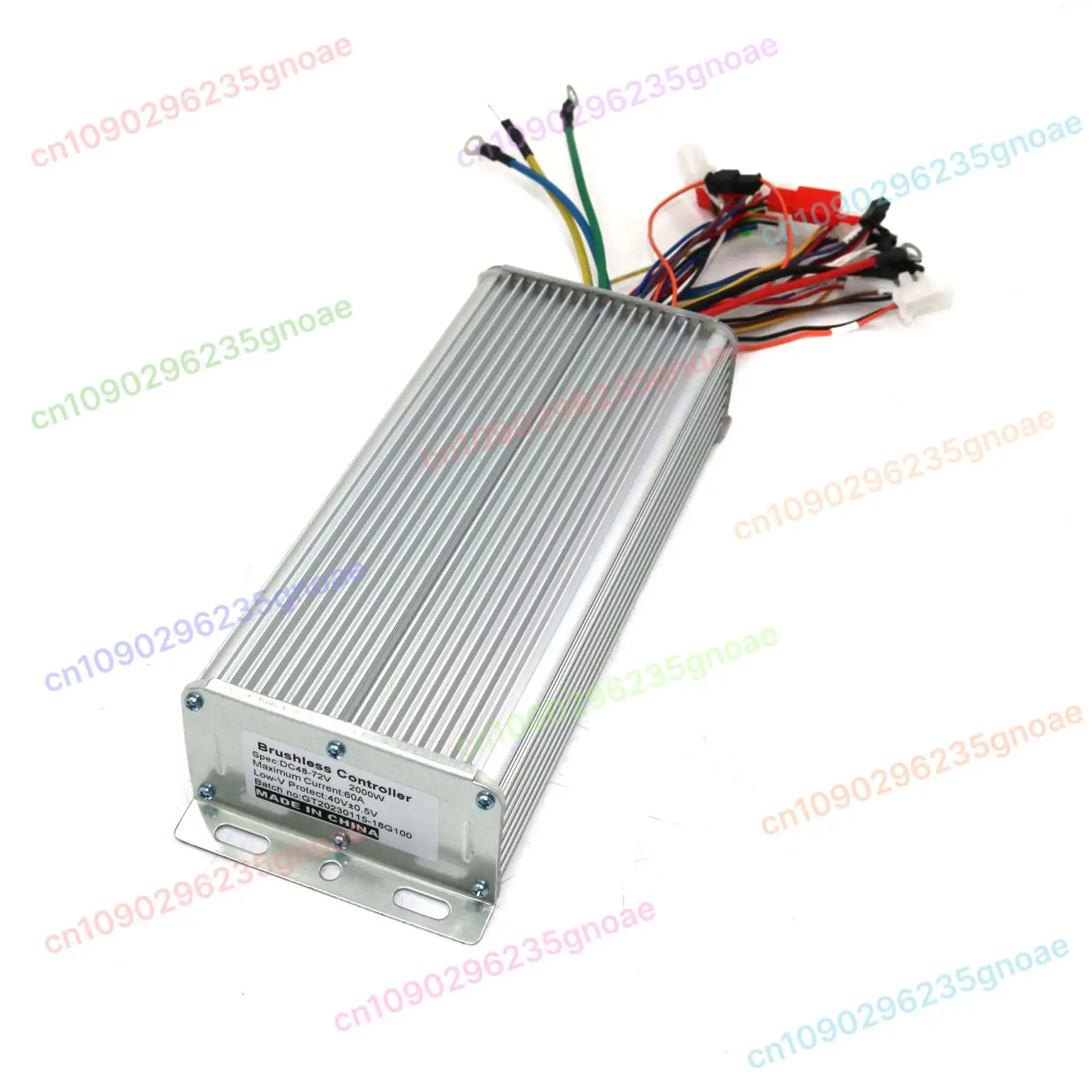 

48V/60V/72V Electric Bike Brushless Motor Controller 55A 2000W High Power DC Dual-mode Electric Vehicle Brushless Controller
