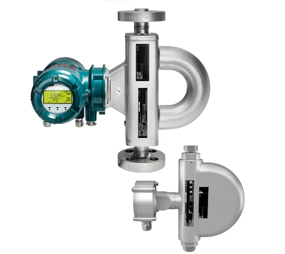 High Accuracy Mass Flow Meter Density Transmitter Low Flow Sanitary High Pressure for Liquid Gas Industrial Measurement