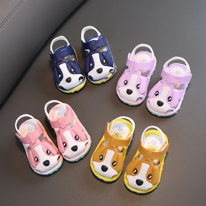 SandaliasCartoon Children Sandals Summer Infant Toddler Walking Shoe Girl House Shoes Boy Beach Shoes Children Shoe Zapatos Niña