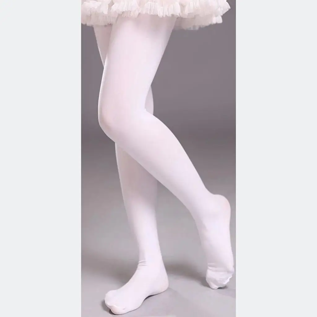 Ballet Tights Velvet Panty Hose Sturdy Control Top Adult Kids Dance Stockings for Autumn Winter Stage