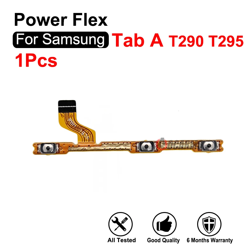 Power On off Volume Buttons Side Keys Flex Cable Replacement Part For Samsung Galaxy Tab A 8.0