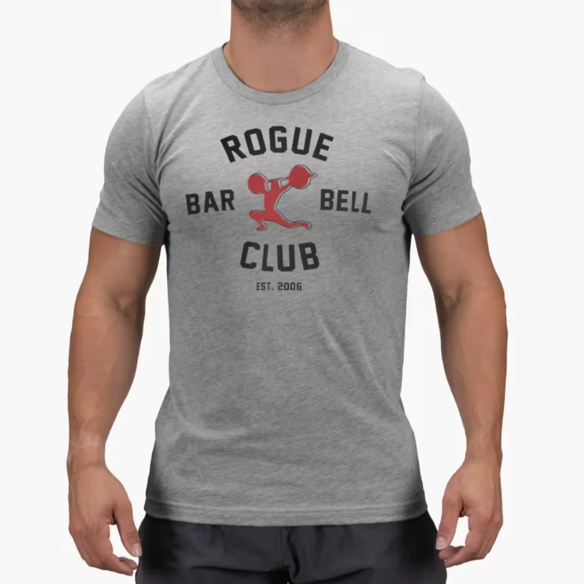 New Barbell Club 2.0 Shirt GYM Graphic Cotton Tee Printing High-end Luxury Unisex Style Both of Men and Women
