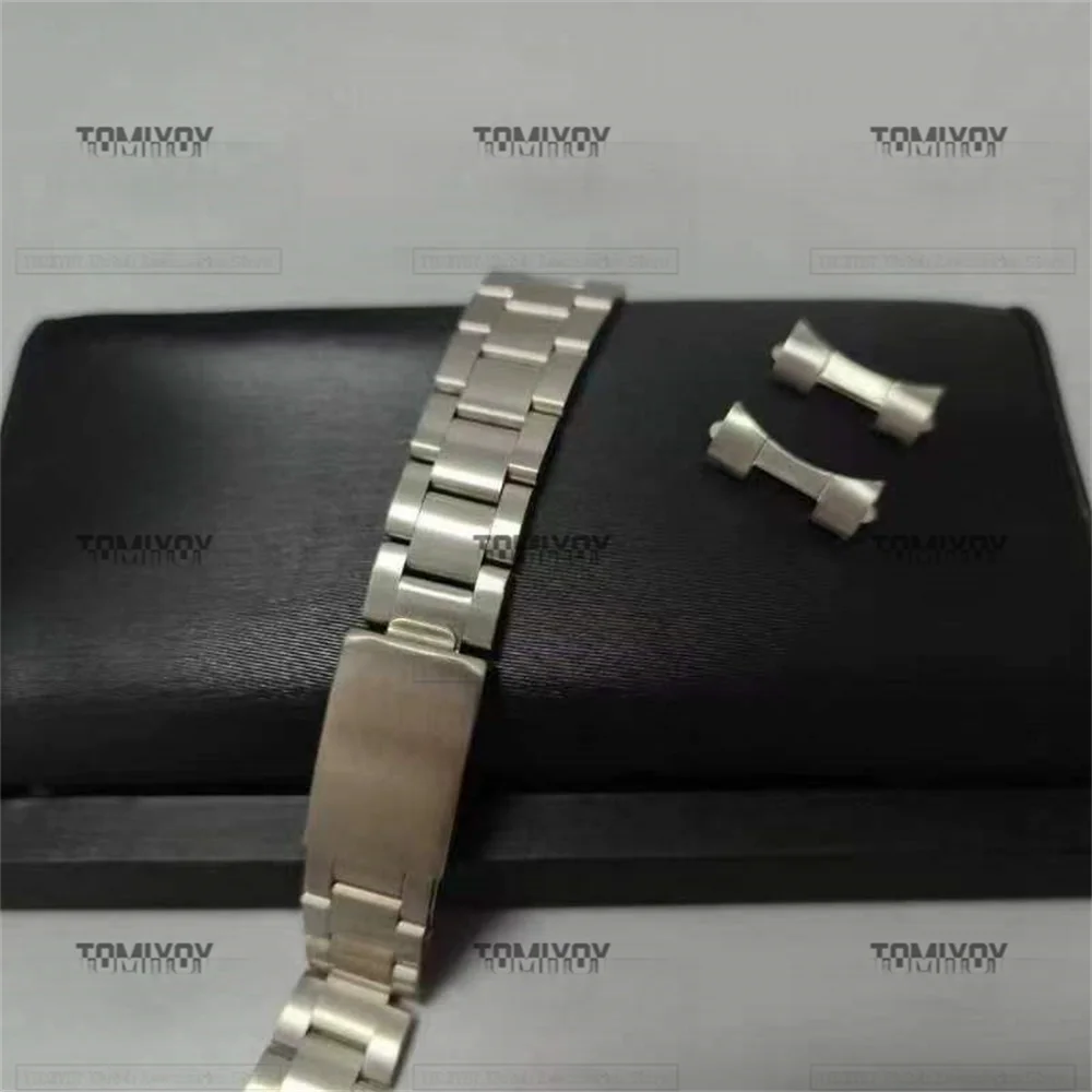 Curved End 18mm 19mm 20mm 316L Stainless Steel Brush Oyster Dive Watch Bracelet Band Strap Fit For Rolex SEKIO Watch