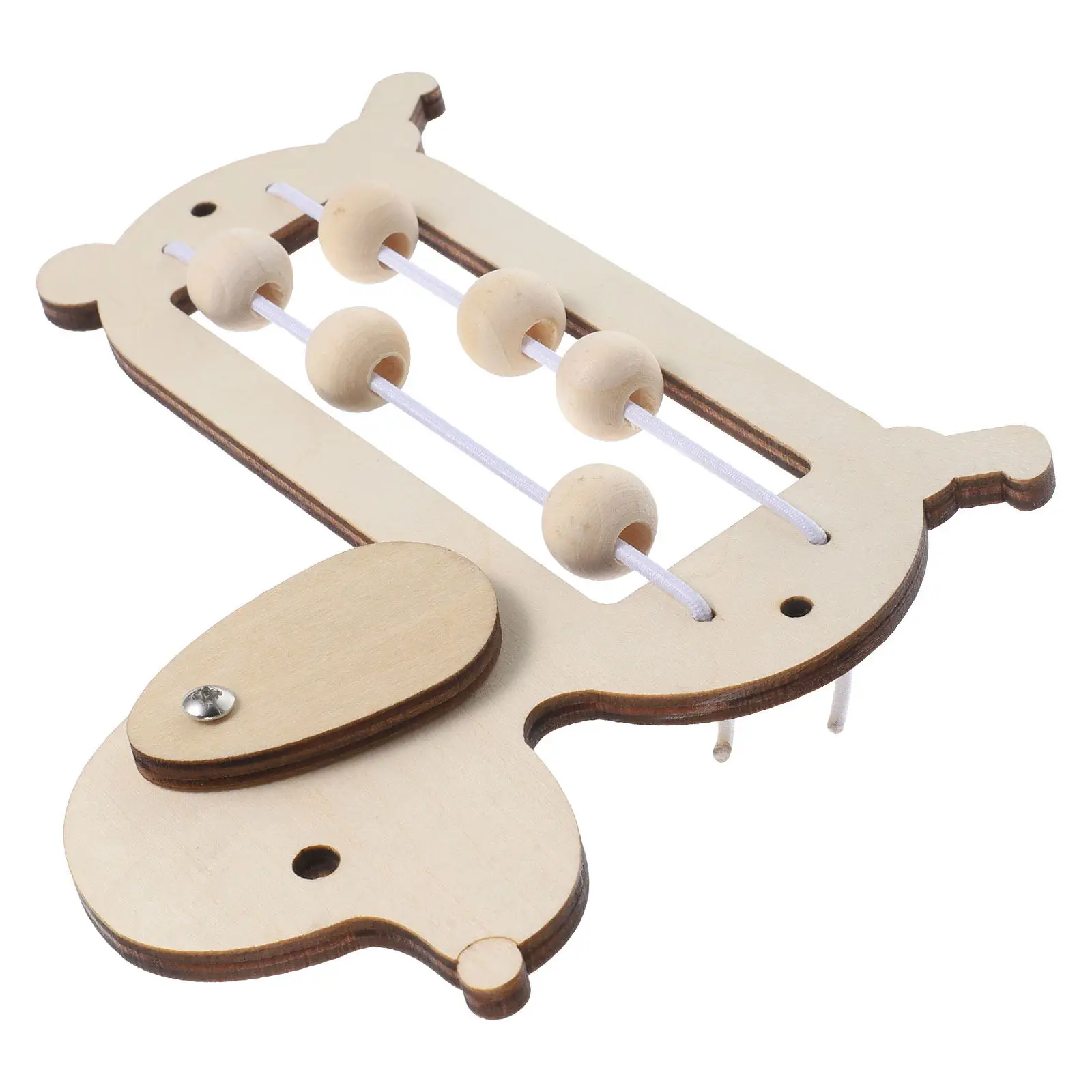 Wooden DIY Calculating Bead Playset for Early Childhood Education Cognitive Development Math Skills Logical Reasoning Preschool