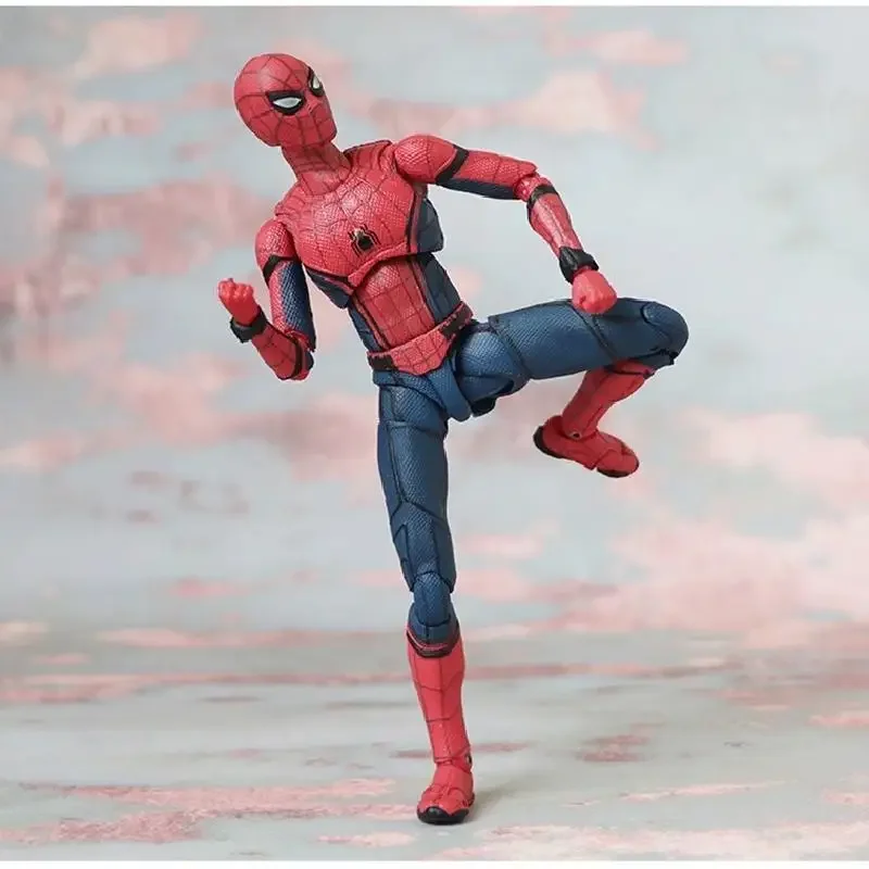 New Shf Spider-Man:Homecoming Figures Avengers Movable Model Marvel Peter Parker Action Figure PVC Collection Toys Child Gifts