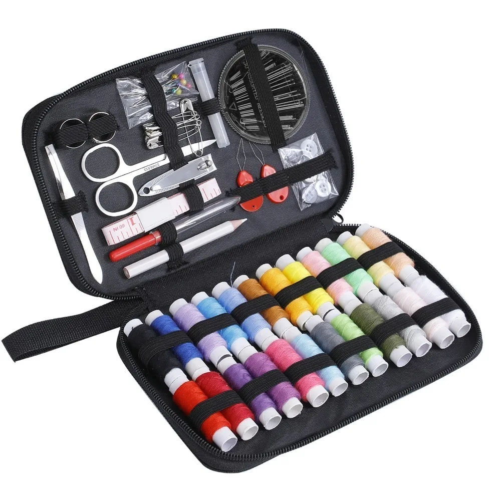 Scissor Portable Sewing Kit Lightwear Sewing Set Sewing Repair Kit Tools Traveler Adults Beginner Emergency