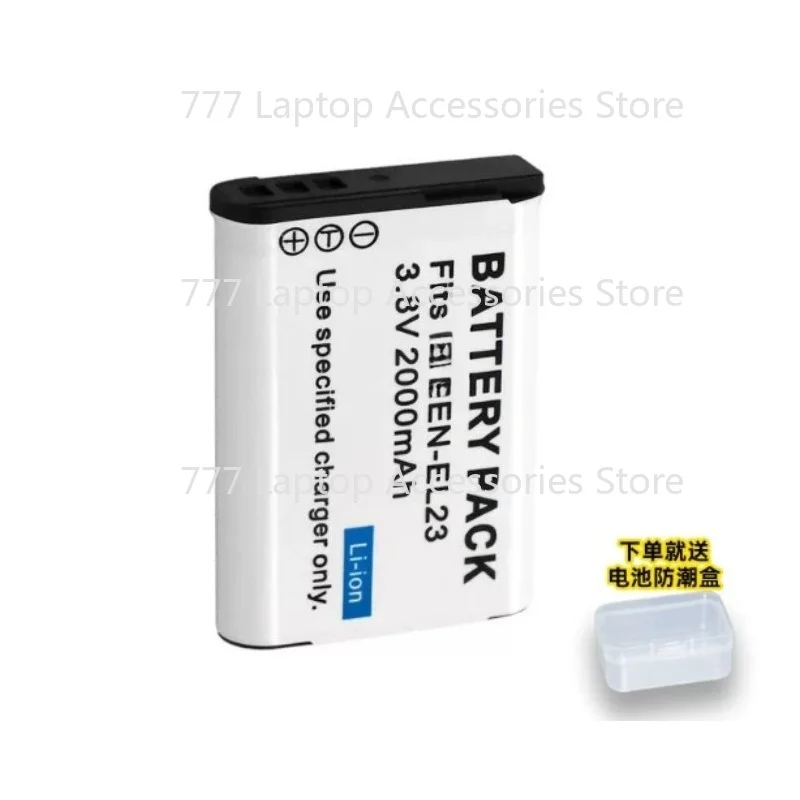 EN-EL23 Battery 2000mAh Rechargeable Batteries For Nikon COOLPIX B700 P900s  900  610s  610  600 S810c EN EL23 Camera Battery