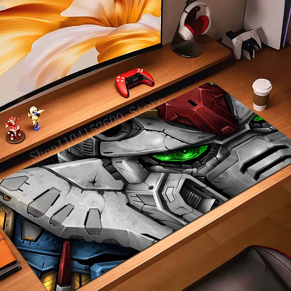 

Anime G-GUNDAMs Mousepad Mouse Mat Desk Mat With Pad Gaming Accessories Prime Gaming XXL Keyboard Pad Padding Mat