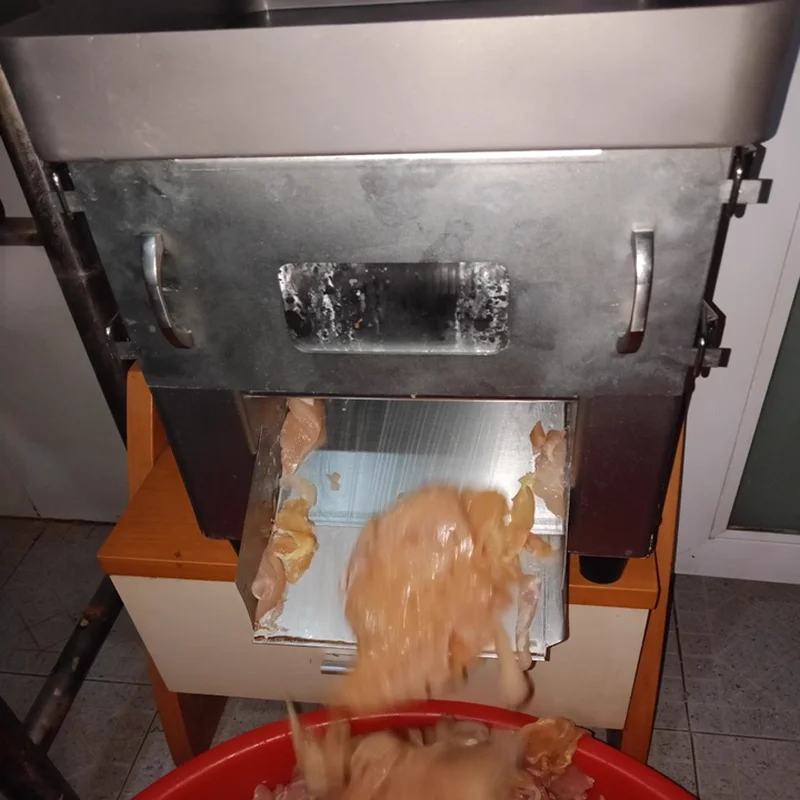 

High quality Stainless Steel Meat Strip Cutting Machine Meat slicers grinders Disassembly Meat Grinder