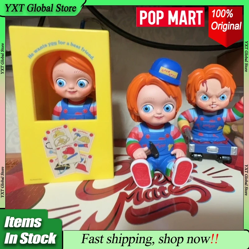 ポップマート ハロウィン チャッキー フランチャイズ シリーズ ブラインドボックス アニメ フィギュア トレンド プレイ サプライズボックス コレクション おもちゃ チャッキー ボーイズ クリスマスギフト