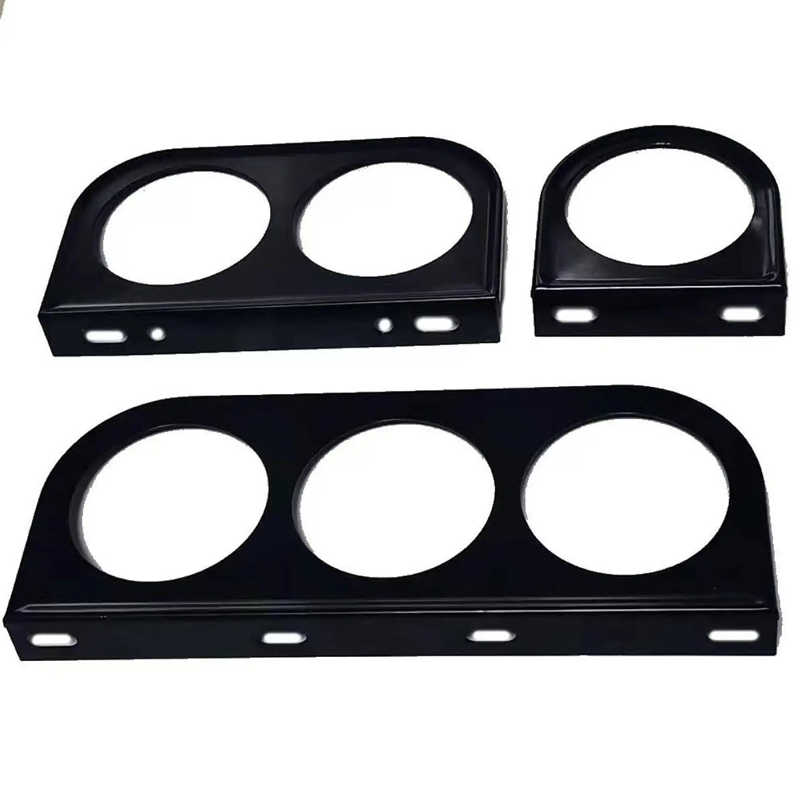 Gauge Mounting Panel Meter Gauge Holder Instrument Panel 52mm Replacement Easy to Install Mounting Bracket Pod for Truck