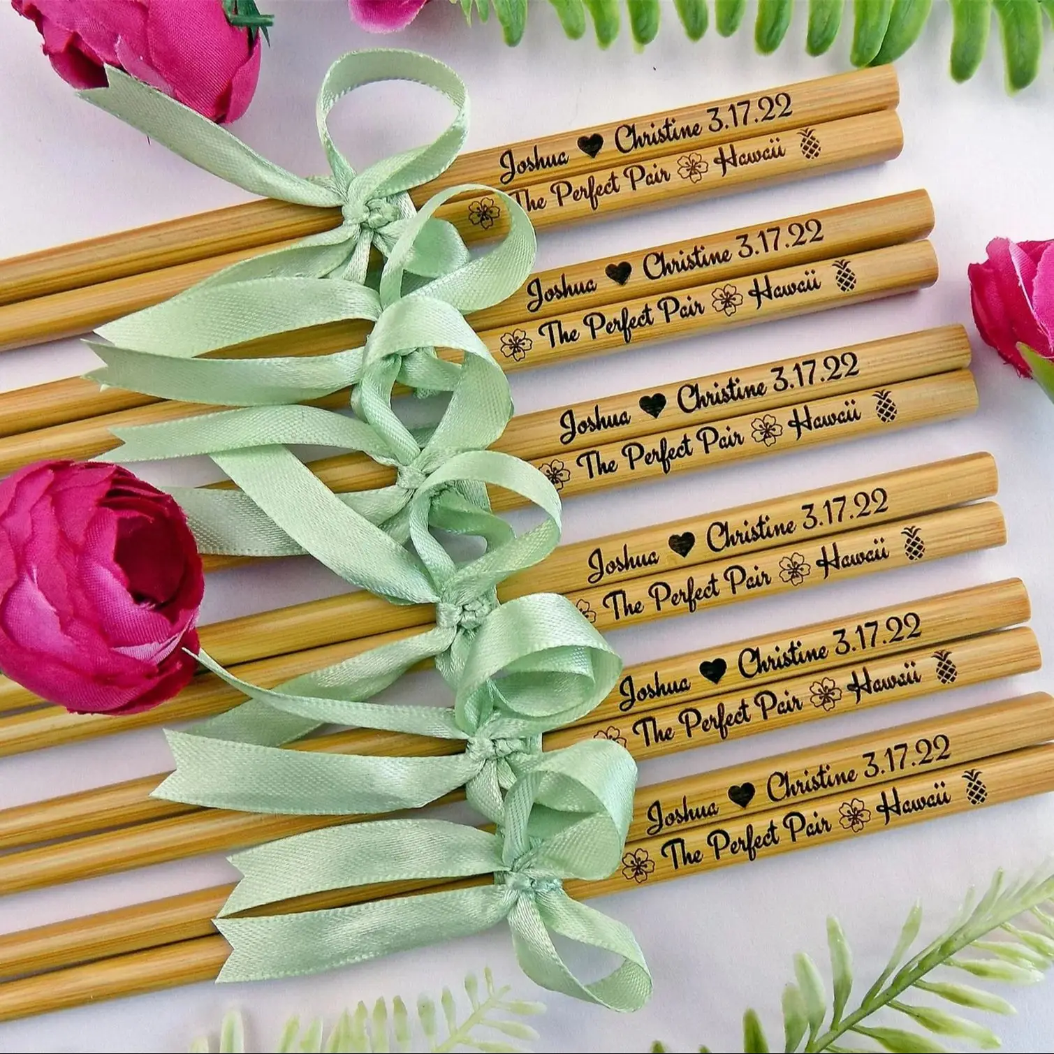 

100pr New personalized Chopsticks,Save the date, Wedding Favor Chopstick, Engraved Bamboo Chopsticks, Wedding Gift, Wedding Favo