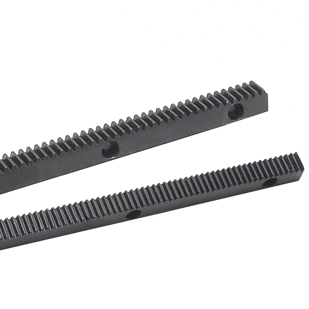 Steel Straight Gear Rack Mod 1/1.5/2/2.5/3 Gear Spur Rack Precision CNC Straight Teeth Toothed Rack 500mm 1000mm 1500mm