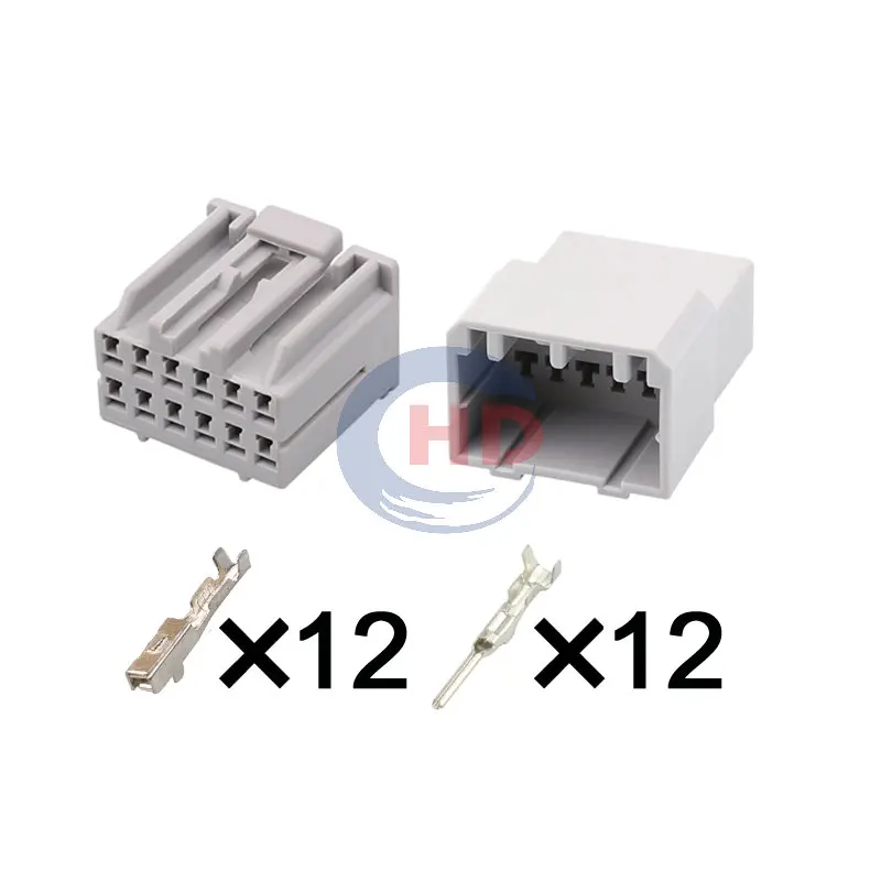 1-20 sets 12 Pin Active Sound Amplifier Control Unit Wiring Connector HD123Y-1.8-11 917978-6