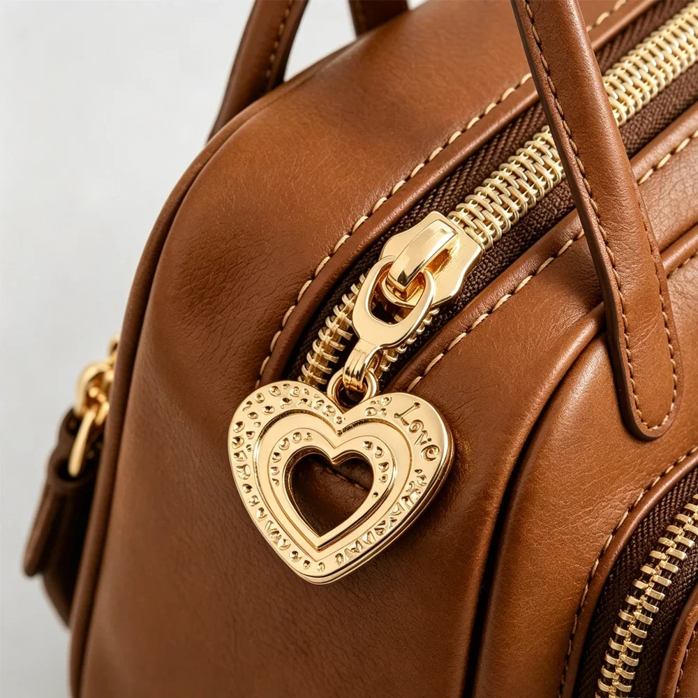 20/50/100 Stück hohle Doppelherz-/Sonnenblumenform 3 # 5 # Nylon-Reißverschluss-Schieber für Handtaschen, Gepäckdekoration, Reißverschlusskopf-Zubehör – Detail 12