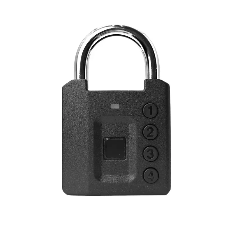 Tuya APP Fingerprint Padlock Lock Password Outdoor Waterproof With Key IPX5 Waterproof Authentication Smart Fingerprint