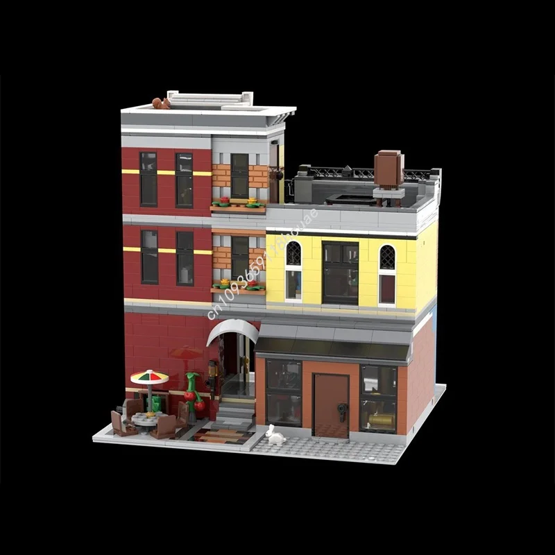 2279ピース MOC マネージャーSオフィス ジャズクラブ モジュール式モデル 組み立てブロック クリスマスギフト 建築玩具 DIY クリエイティブブロック 子供向け