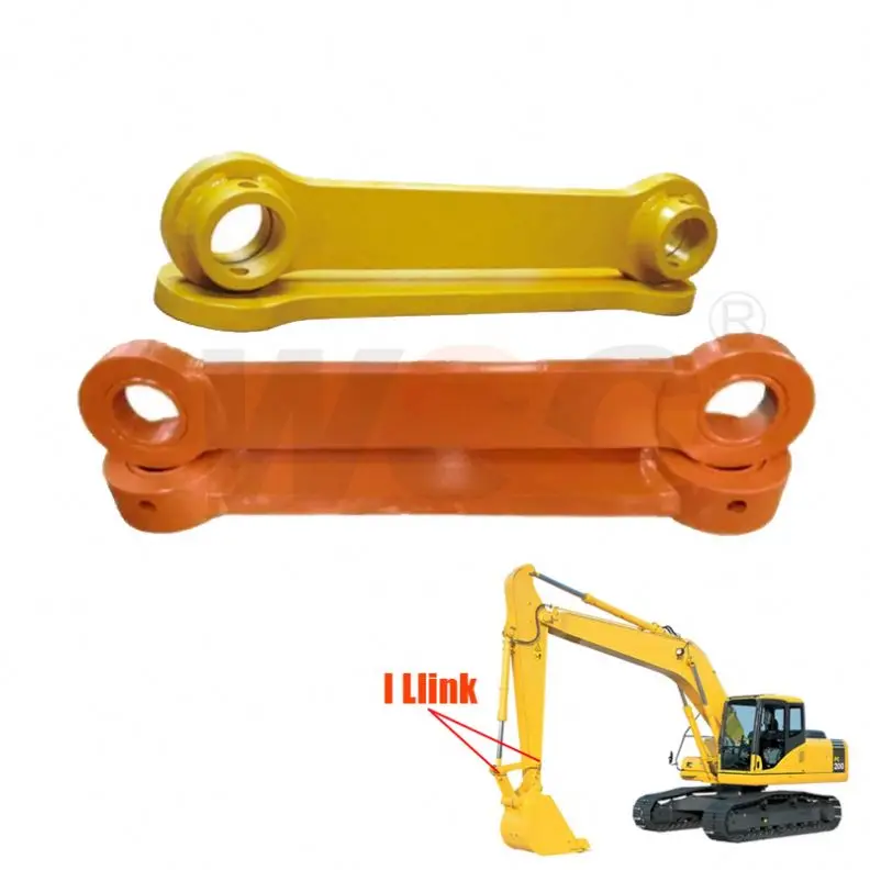 

WSGH Link OEM Excavator Spare Parts Bucket Arm Link Side For PC160 Excavator Bucket Link