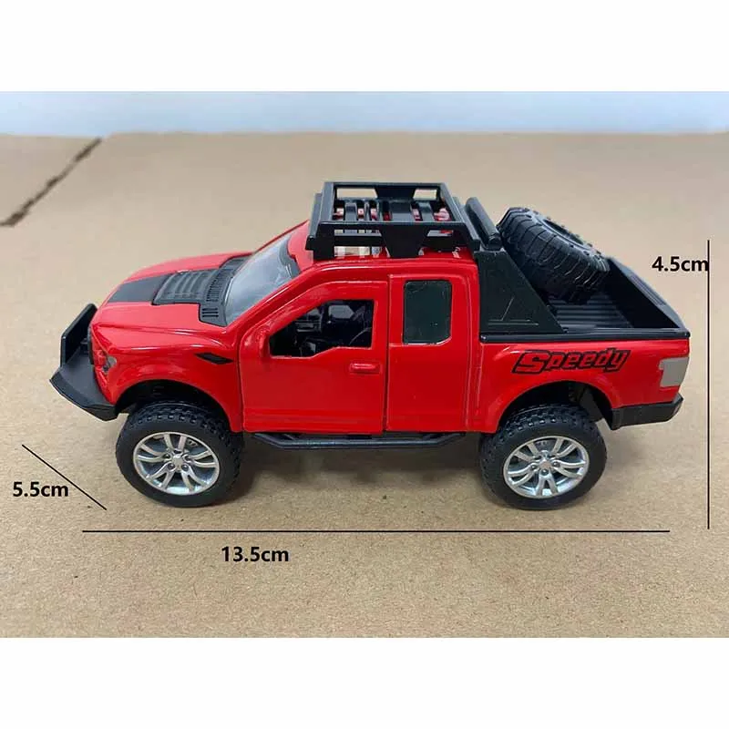 1:32 camionnette américaine alliage voiture jouet Simulation Cool voiture enfants moulé sous pression tirer voiture peut ouvrir la porte inertie voiture jouets