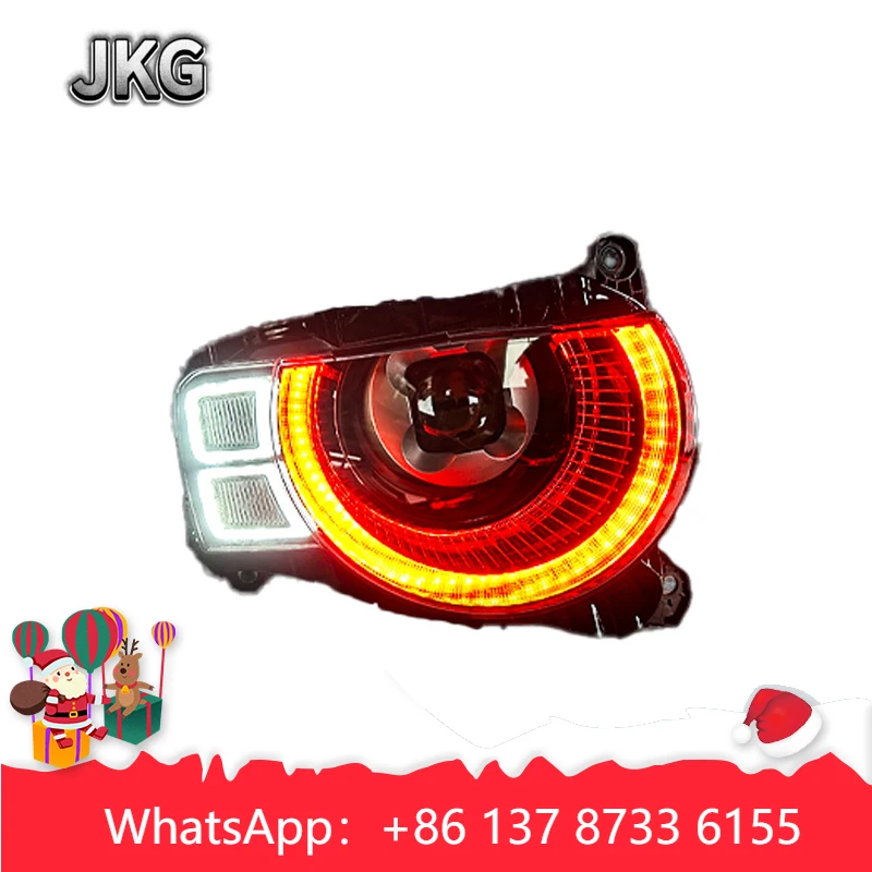 

New 6000k Red Daytime Running Vehicles For 20-24 Models Land Rove Defender Upgrade Modification And Replacement