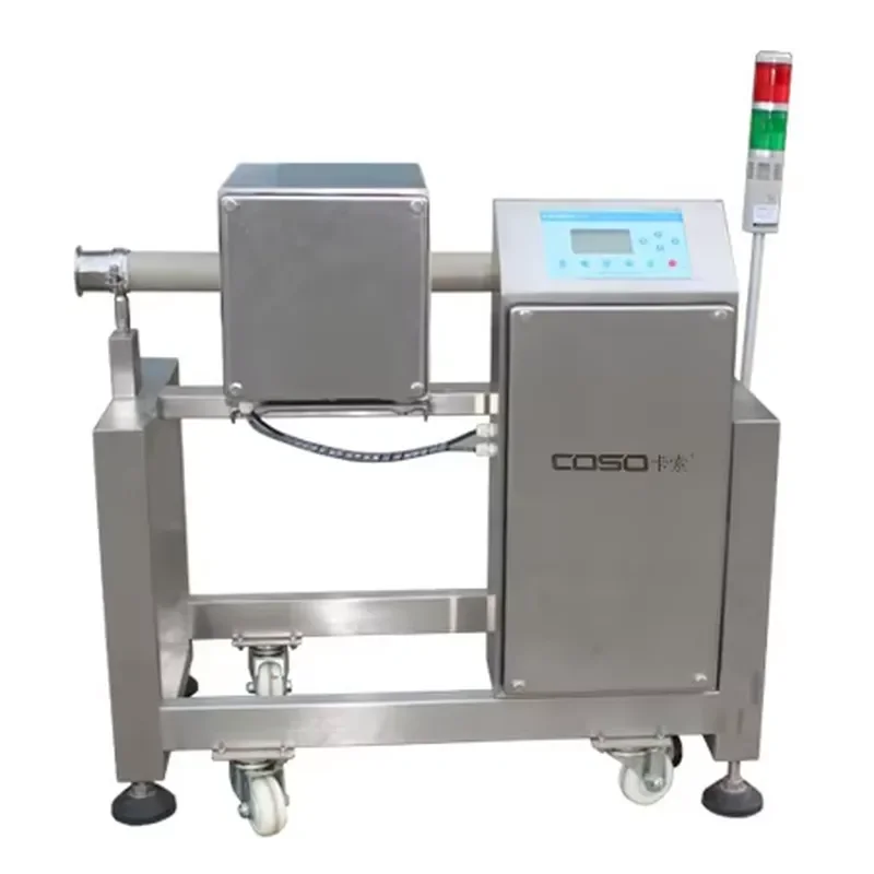 Food Industry Liquid Metal Detector Manufacturer for Sauce Paste Jam