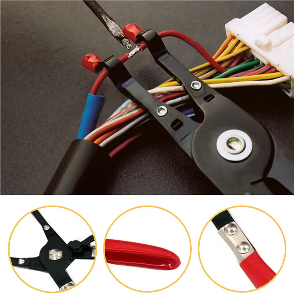KATWAY Universal Soldering Pliers – Metal Wire Welding Clamp Holding Two Wires Automotive Maintenance and Repair Tool HH-AA419