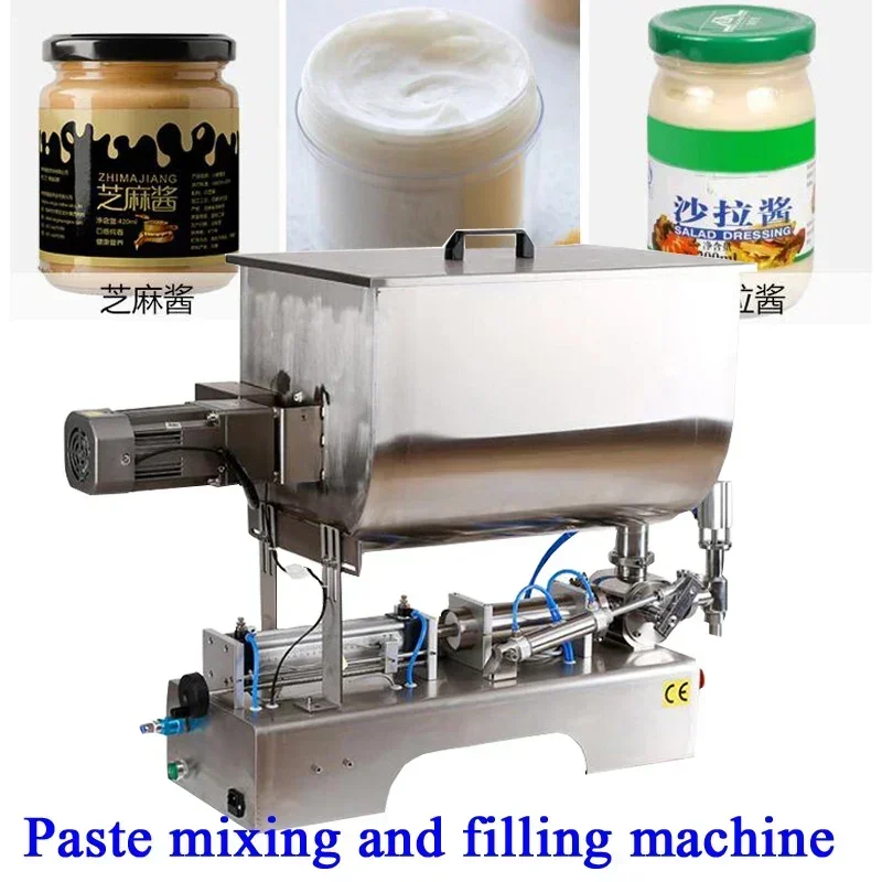 PBOBP Semi Automatic Paste Mixing Food Filling Machine Honey Single Head Piston Pneumatic Liquid Filler Business Machine