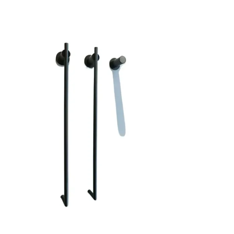 Bathroom, Electric Towel Rack, Vertical, Copper Black Matte, Brushed Nickel, Chrome Bright Silver