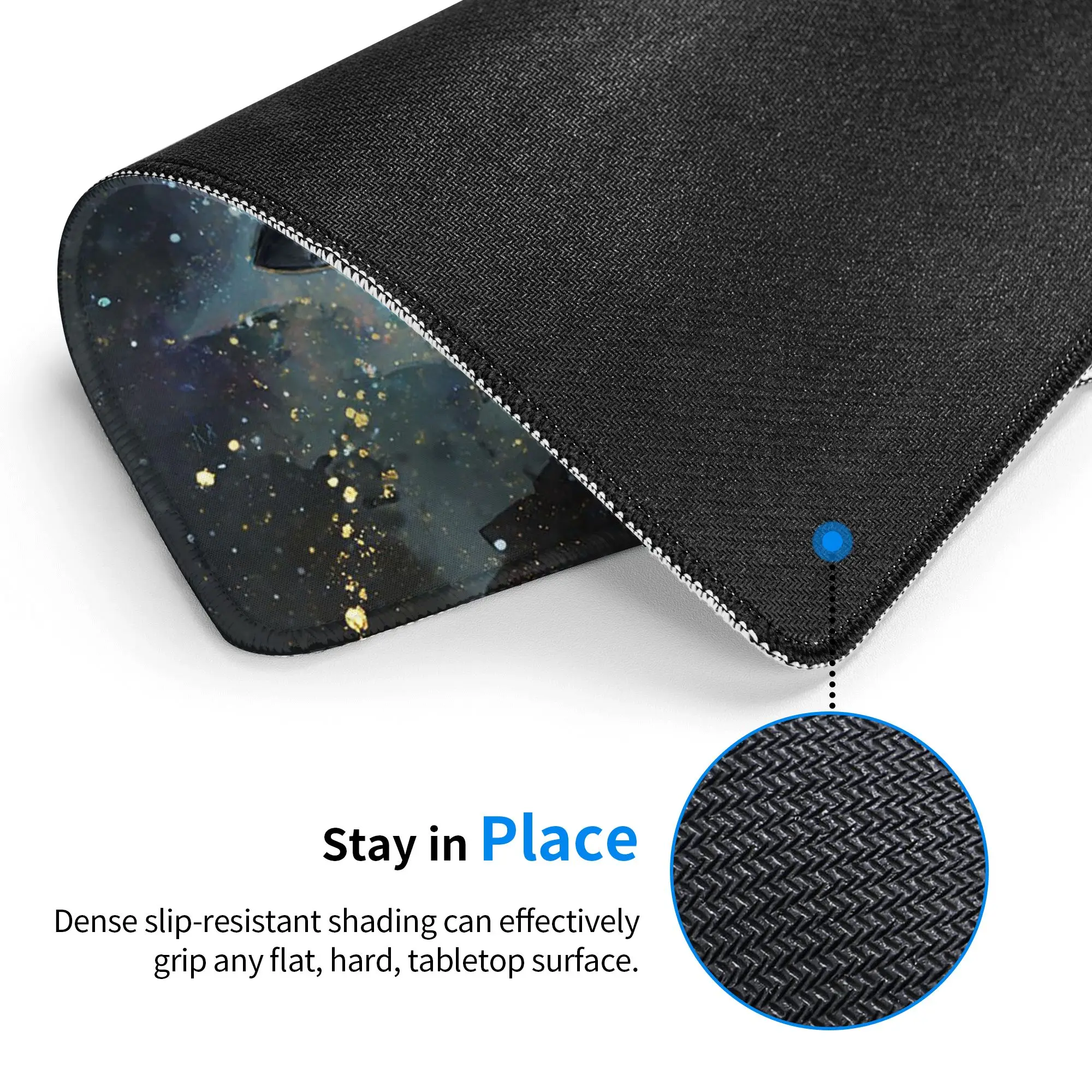 Magic Purple Lotus Mouse Pad Computer Keyboard Mouse Mat Gamer PC Laptop Desk Mat Office Table Mats