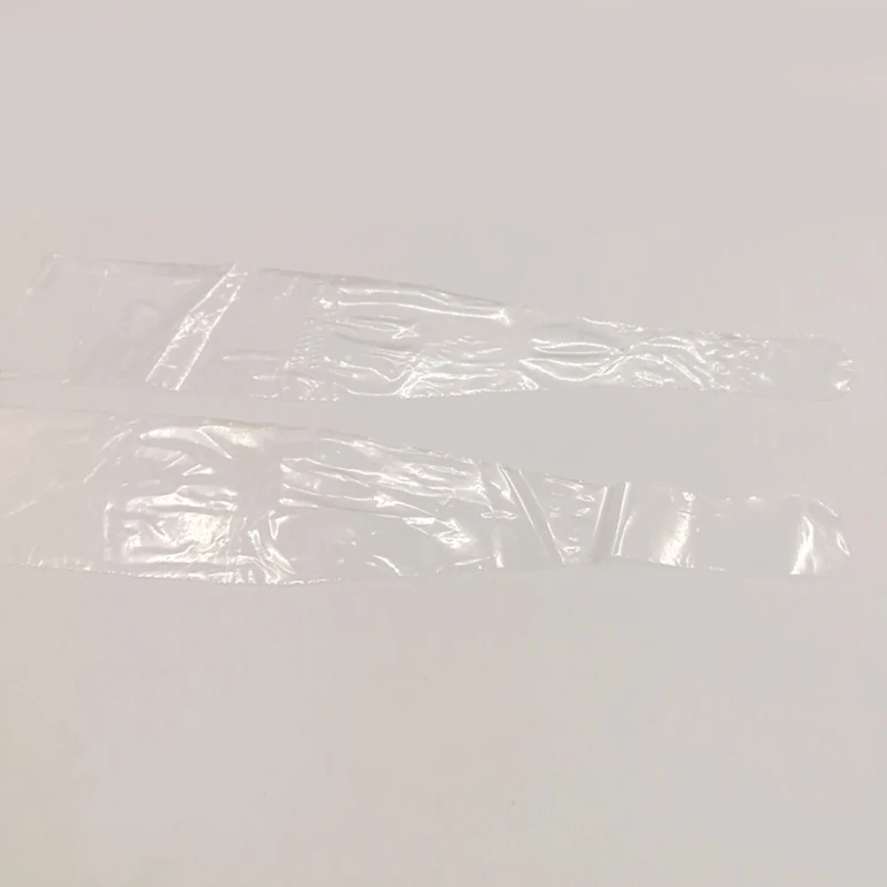 

500pcs Disposable Handle Sleeves For Handle Oral Mirror Cover Clear Plastic Safety Protection Cover Lightweight
