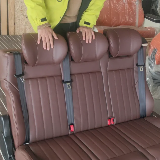 Customize RV Interior Accessories Seat Into Bed RV Rear Seats