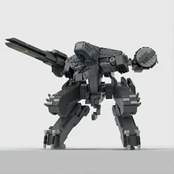 MOC High-tech Metal Gear Solid Rex Robot Model Set Building Blocks  Fighter Armor Bricks Puzzle DIY Children Birthday Toys Gifts
