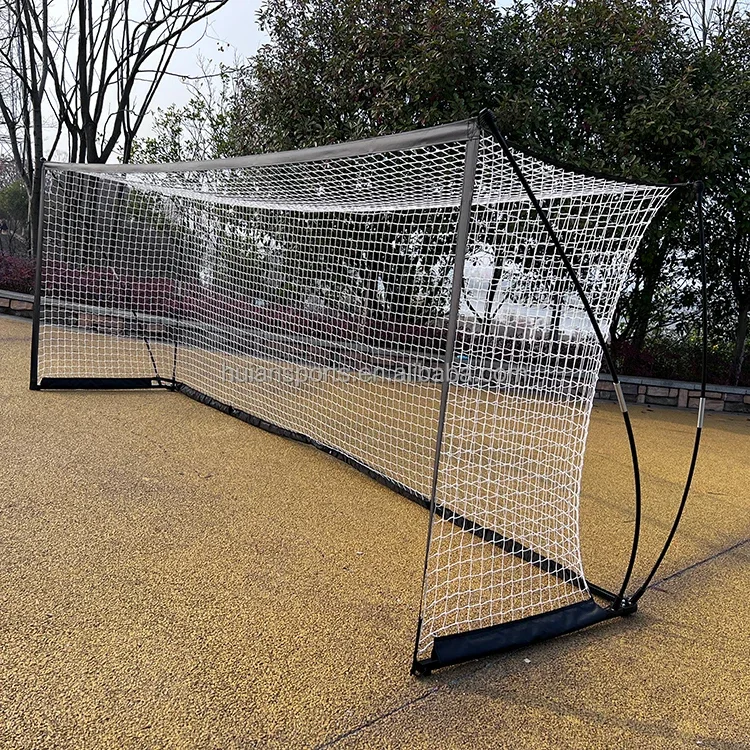 Alta qualidade portátil dobrável pop-up objetivo de futebol dobrável rede de futebol equipamento de treinamento para treinamento