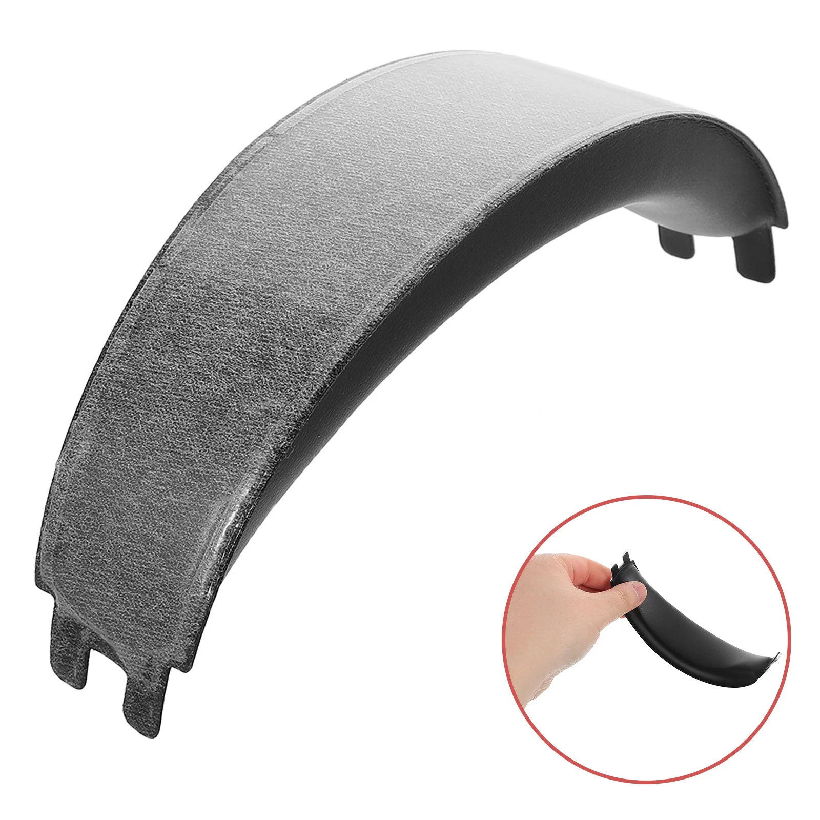 

Headband Cover for Headphones Hardwearing Material Seamless Replacement Enhanced Protection Minimalist