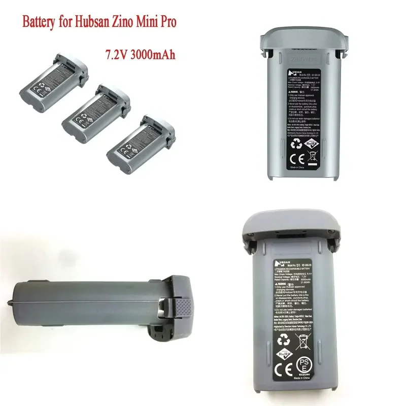 Brand For Battery for Hubsan Zino Mini Pro 7.2V 3000mAh LIPO Smart Battery RC Quadcopter Spare Parts Accessories Fast