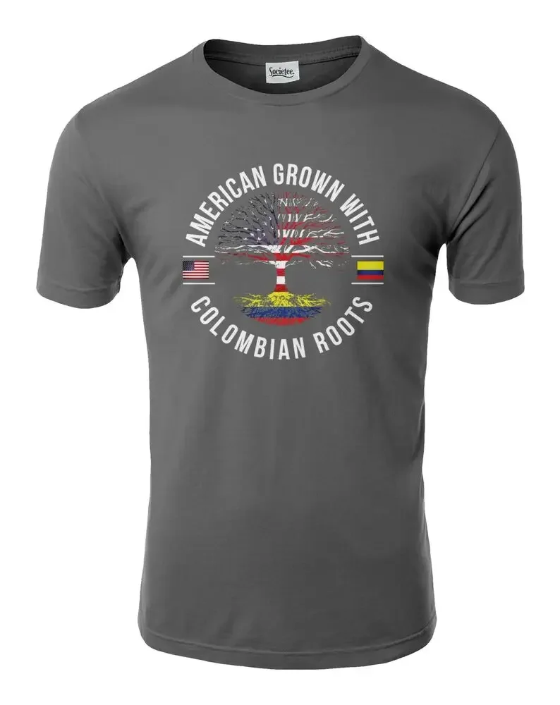 American Grown With Colombian Roots Men's T-Shirt