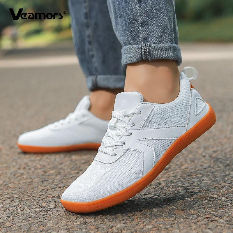 

Comfortable Wide Toe Casual Sneakers for Men Breathable Daily Walking Shoes Male Elastic Light Running Sports Shoes Size 36-46
